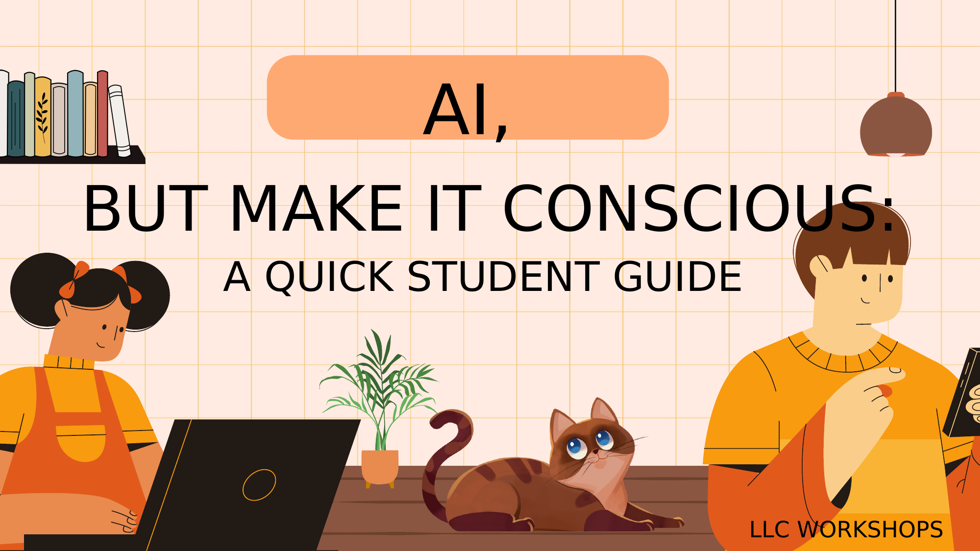 Title slide of AI, But Make It Conscious workshop